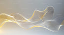Smooth Flowing Wave with Light Gradient Design