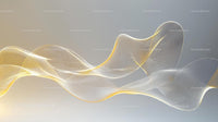 Smooth Flowing Wave with Light Gradient Design