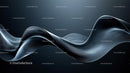 Elegant Abstract Waves on Dark Background
