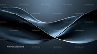 Elegant Abstract Waves with Smooth Curves