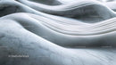 Abstract Wavy White Marble Texture Background