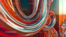 Dynamic Colorful Swirls in Vibrant Abstract Art