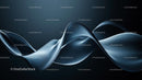 Elegant Abstract Waves with Futuristic Design