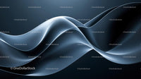 Elegant Flowing Waves in Abstract Design