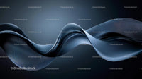 Elegant Abstract Blue Wave with Futuristic Texture