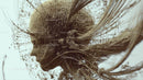 Intricate Woven Sculpture with Organic Textures