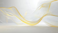 Elegant Abstract Design with Flowing Gold Lines