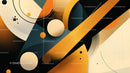 Dynamic Abstract Geometric Design with Vibrant Colors