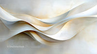 Elegant Abstract Design with Flowing Shapes and Soft Curves