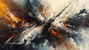 Dynamic Abstract Explosion with Vibrant Colors