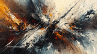 Dynamic Abstract Explosion with Vibrant Colors