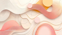 Fluid Abstract Design with Pastel Waves