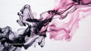 Elegant Swirling Ink in Pink and Black