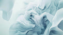 Soft Fluid Abstract Design in Light Blue Tones