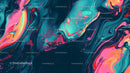 Vibrant Abstract Fluid Art with Dynamic Swirls
