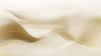 Elegant Beige Flowing Abstract Waves Background