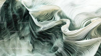 Abstract Flowing Lines and Textured Layers Artistic Design