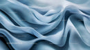 Elegant Blue Silk Waves with Abstract Flowing Texture