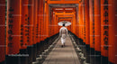 Traditional Walk Through Fushimi Inari Shrine in Kyoto