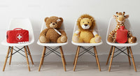 Stuffed Animals in a Playful Pediatric Setting