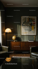 Sophisticated Mid-Century Modern Living Room