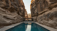 Luxury Poolside Retreat among Majestic Sandstone Cliffs