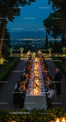 Candlelit Evening Dinner with Stunning City View