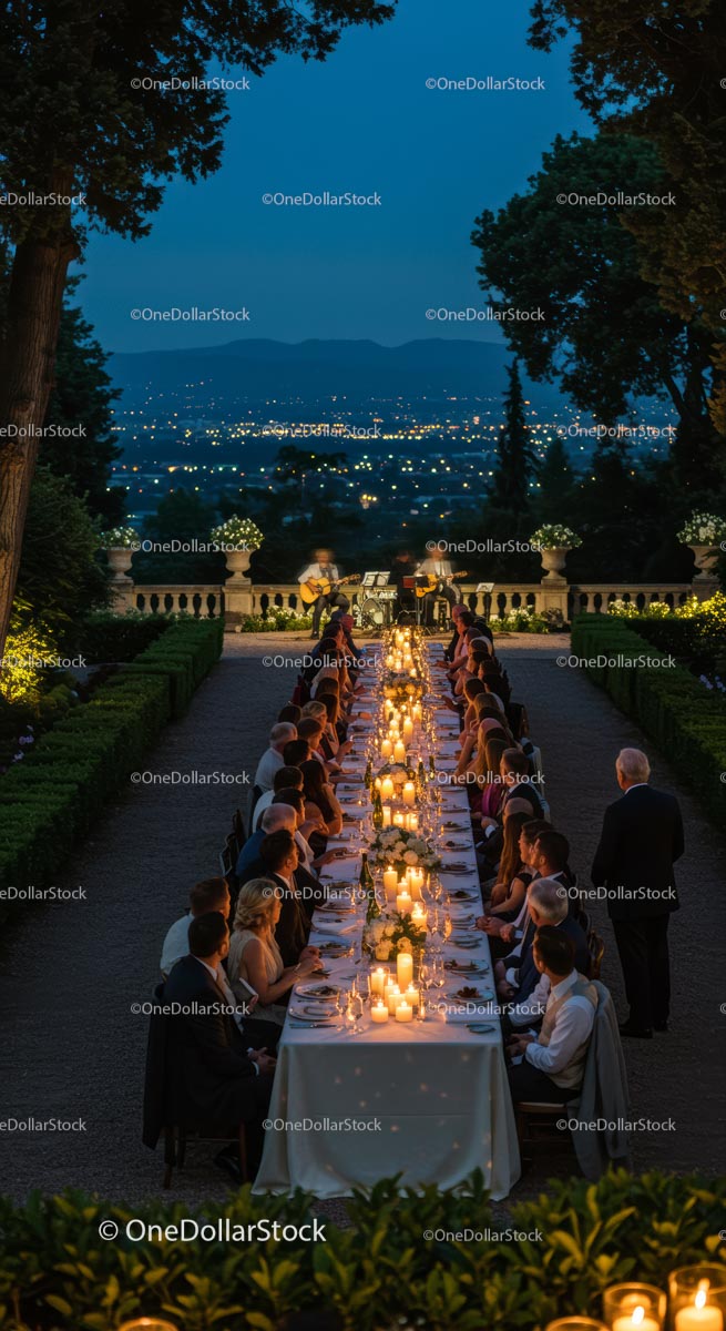 Candlelit Evening Dinner with Stunning City View