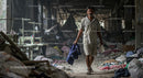 Man Walking in Abandoned Sewing Factory