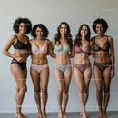 Diverse Group of Women in Elegant Lingerie Fashion Shoot