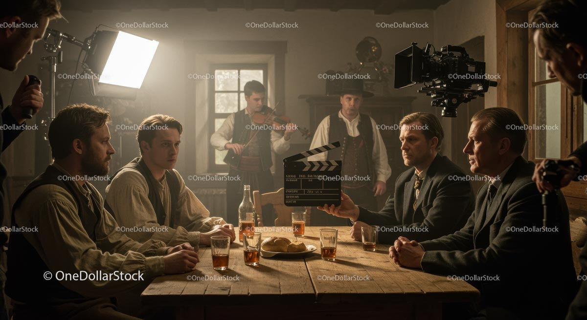 Behind the Scenes of a Vintage Period Drama