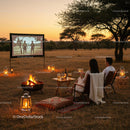 Romantic Outdoor Movie Night in the African Savanna