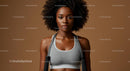 Confident Woman with Jump Rope Ready for Workout