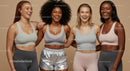 Diverse Group of Women in Stylish Athletic Wear Smiling