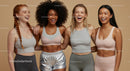 Happy Diverse Women in Stylish Activewear