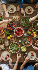 Vibrant Summer Salad and Fruit Feast