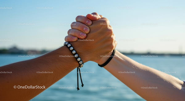 Strong Handshake Symbolizing Unity and Trust