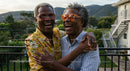 Joyful Seniors Embracing Outdoors