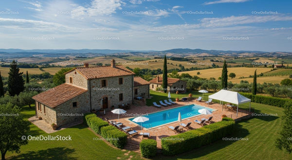 Charming Tuscan Villa with Pool and Scenic Countryside