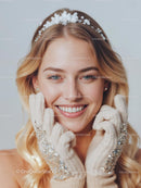Smiling Woman in Elegant Winter Fashion