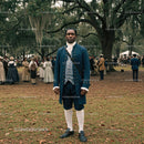18th Century Reenactment with Group in Historical Attire
