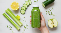 Refreshing Green Smoothie with Fresh Ingredients