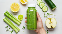 Refreshing Green Smoothie with Fresh Ingredients