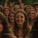 Happy Young People Enjoying Outdoor Event