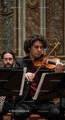 Violinist Performing Live at Classical Concert