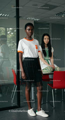 Diverse Young Women in a Modern Office Setting