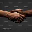Diverse Handshake Symbolizing Unity and Cooperation