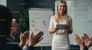 Professional Woman Leading Business Presentation