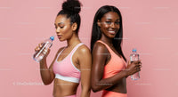 Active Women Staying Hydrated After Workout