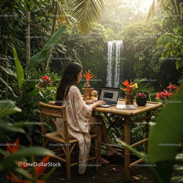 Remote Work in a Tropical Jungle Paradise